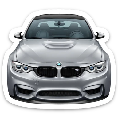BMW M3 best view sticker