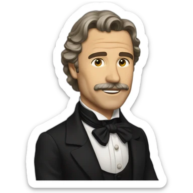Cristopher Waltz sticker