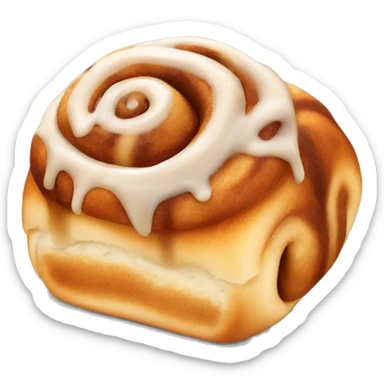 Cinnamon bun sticker