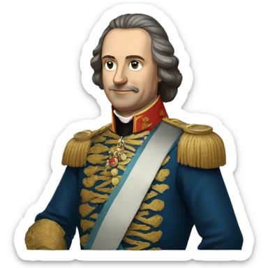 Peter The Great Tsar of Russia sticker