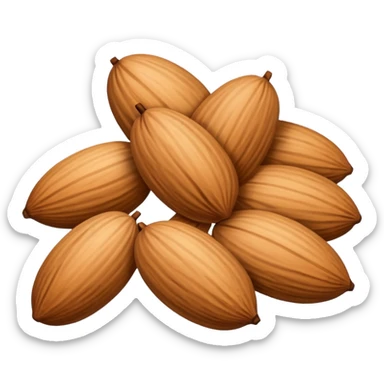 almonds sticker