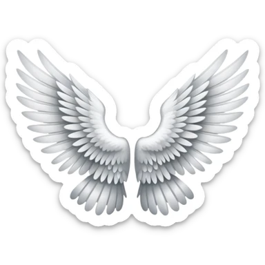 Wings both Left and right side sticker