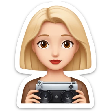 girl in love with movies  sticker