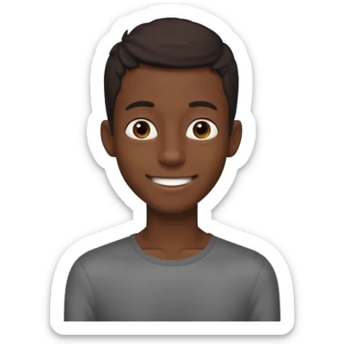 Black boy and that is a tall and skinny sticker