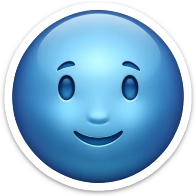 Verificado azul redondo sticker