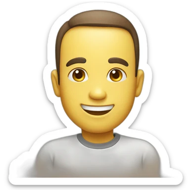 happy smiley ios sticker