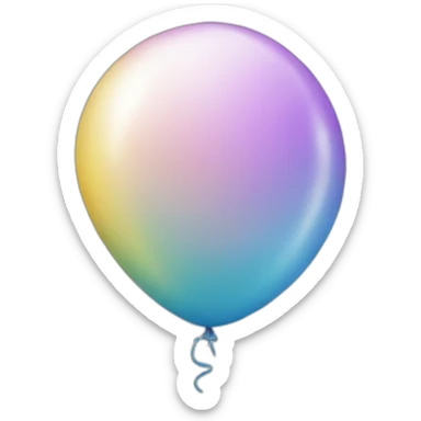 Ballon sticker
