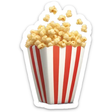 popcorn sticker