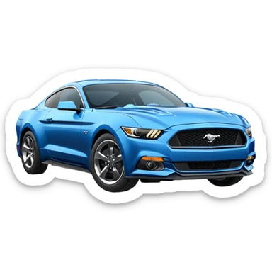 Ford mustang sticker