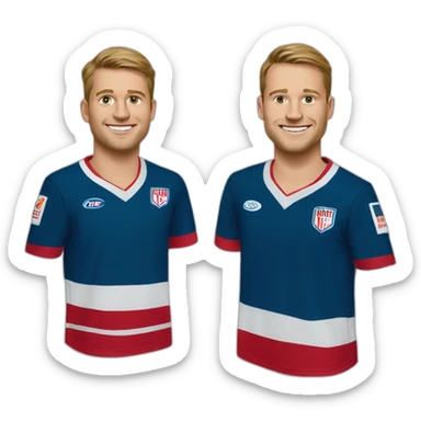 thomas Koch und EC KAC sticker