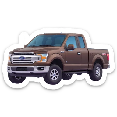 Ford F-150 pickup truck sticker