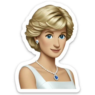 Princess Diana  sticker