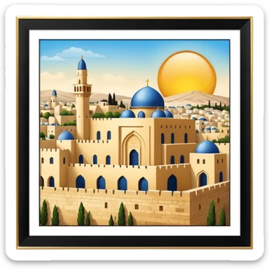 Jerusalem İsrael sticker