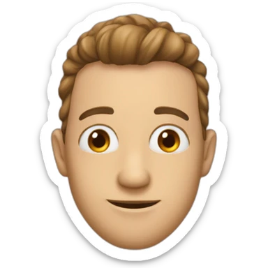 Caca heureux sticker