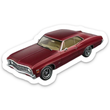 1967 Chevy impala sticker