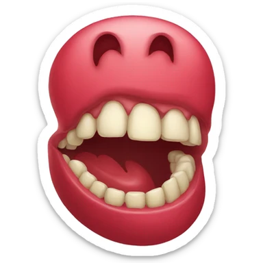 Canker sore sticker