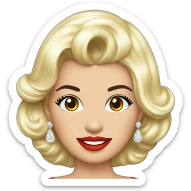 Jayne Mansfield sticker