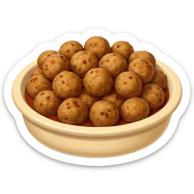 Polpette che allevano polpette sticker