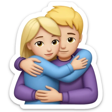 Hug sticker