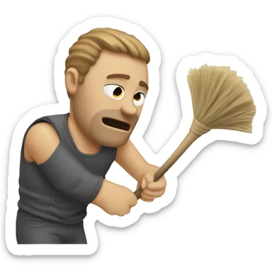 wipe the dust sticker