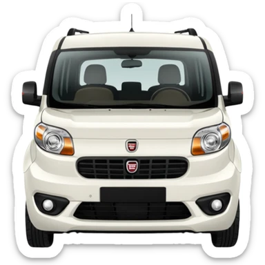 Fiat doblo sağ ön farı sticker