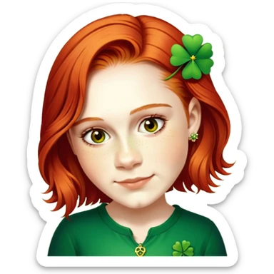 Clover Charm sticker