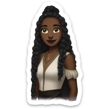 Nesta from Acotar  sticker