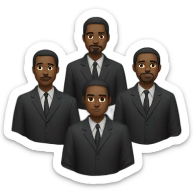 ensemble of brothers graves sticker