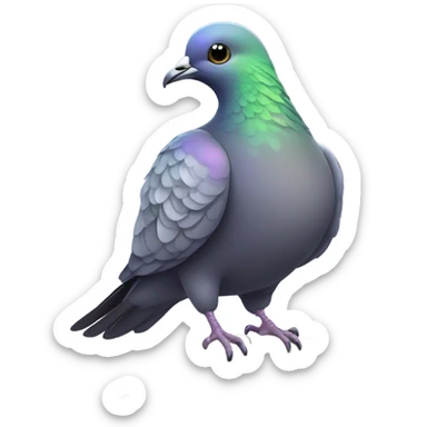 Pigeon sticker