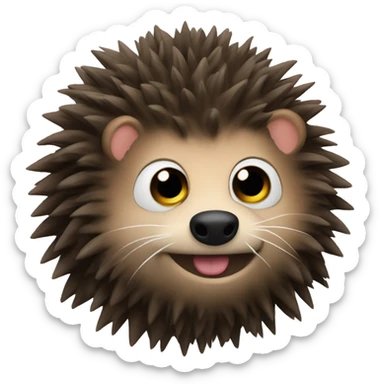 The Knarl was a magical beast that greatly resembled a hedgehog in its physical appearance,. its dark brown  sticker