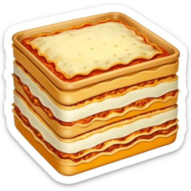 lasagna emoji copie sticker