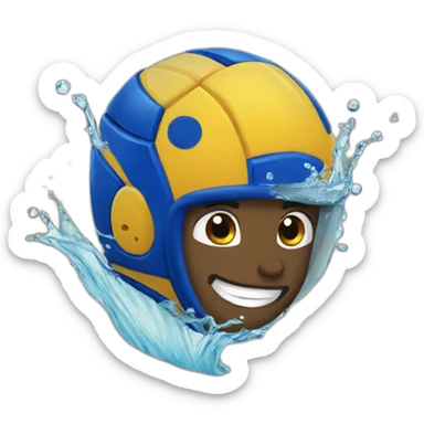 Waterpolo sticker