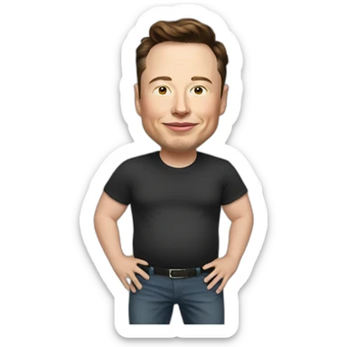 Elon musk pregnant sticker
