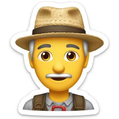 Palarie din Maramureș  sticker