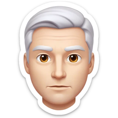 Cinematic Realistic Lech Wa≈Çƒôsa Pop Culture Emoji, depicted with a resolute, charismatic portrayal of the iconic leader rendered with lifelike detail and inspiring, dynamic lighting. sticker