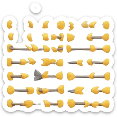 flechas apuntando  sticker