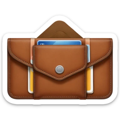Wallet sticker