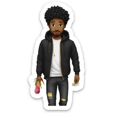 21 savage buying stuff sticker