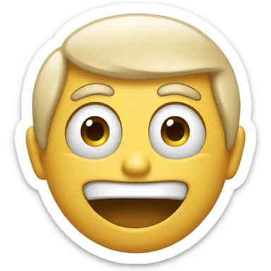 amused emoij sticker