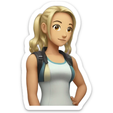 Bea Pokemon Gym Leader sticker