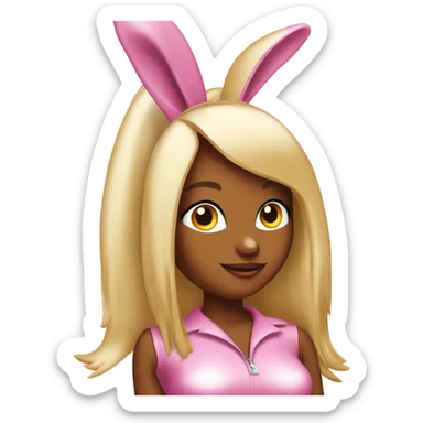 Y2k playboy bunny sticker