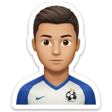 Soccer Player looks like Cristiano Ronaldo sticker