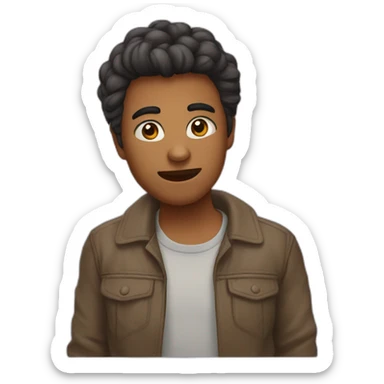 Un cœur vomi sticker