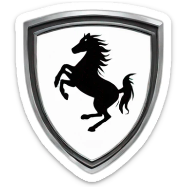 Logo Ferrari sticker