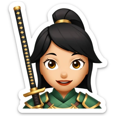 Samurai Sentry sticker