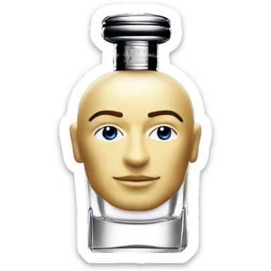 Jean Paul Gaultier fragrance bottle sticker