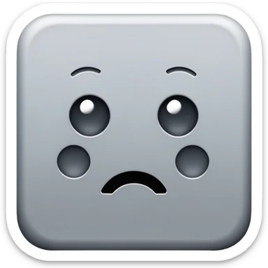 a dumb square sticker