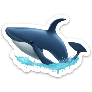 whale sticker