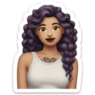 Coeur tatouage sticker