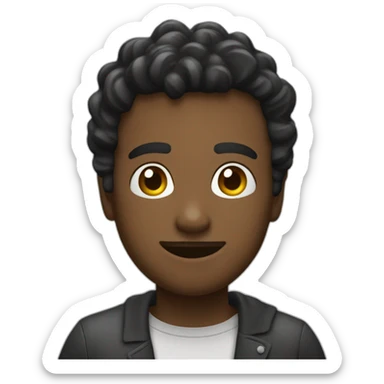 persona sacandose foto con celular sticker